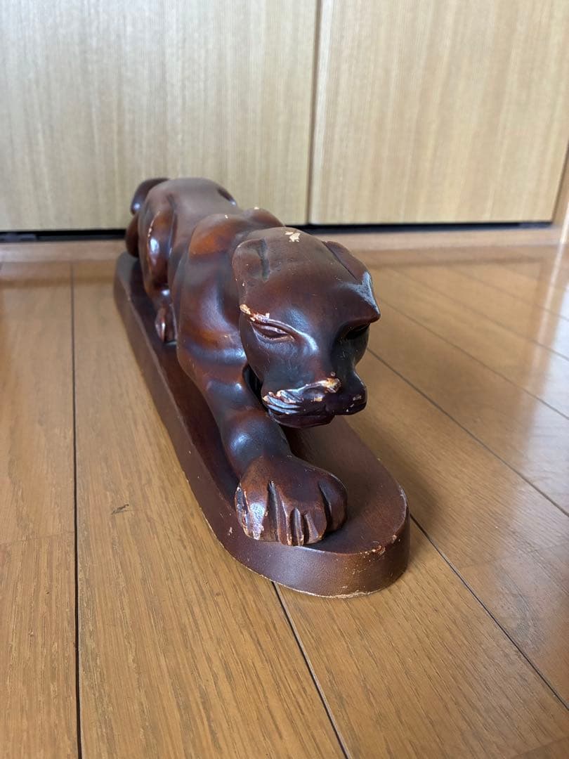 木彫り　パンサー　激レア