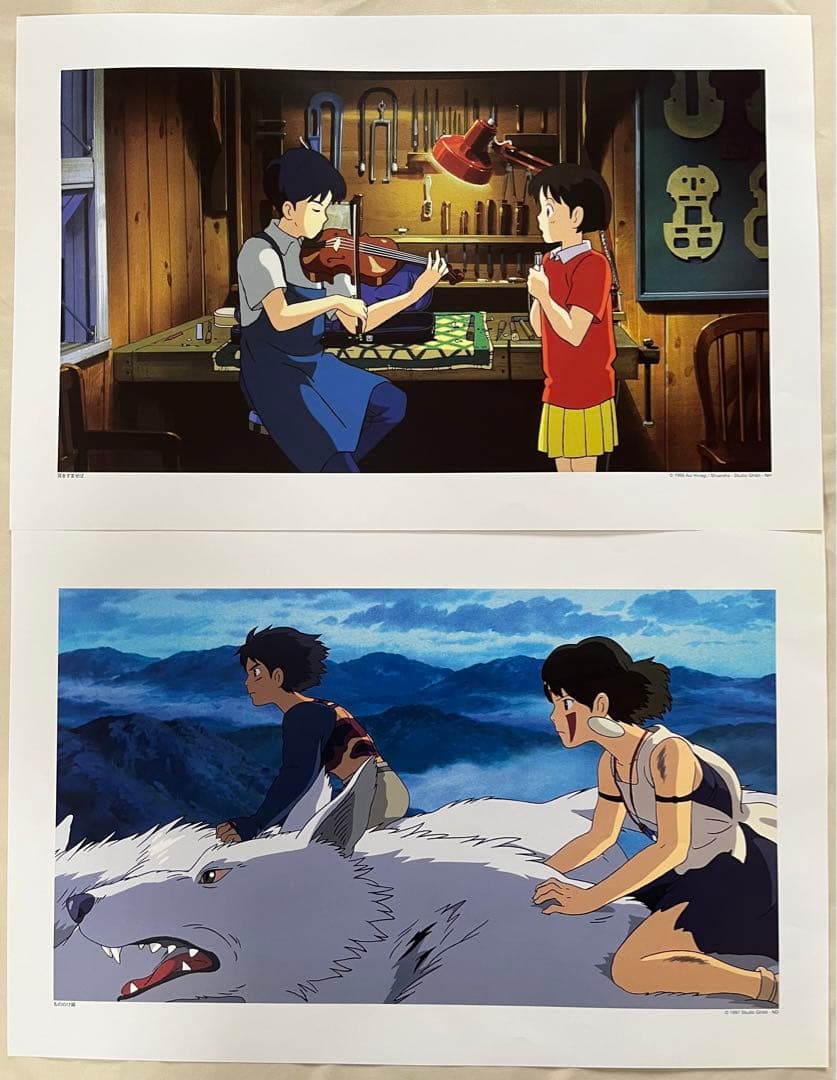 ★超レア 非売品★ おまけ付！スタジオジブリ 全21作品 アートフレームポスター