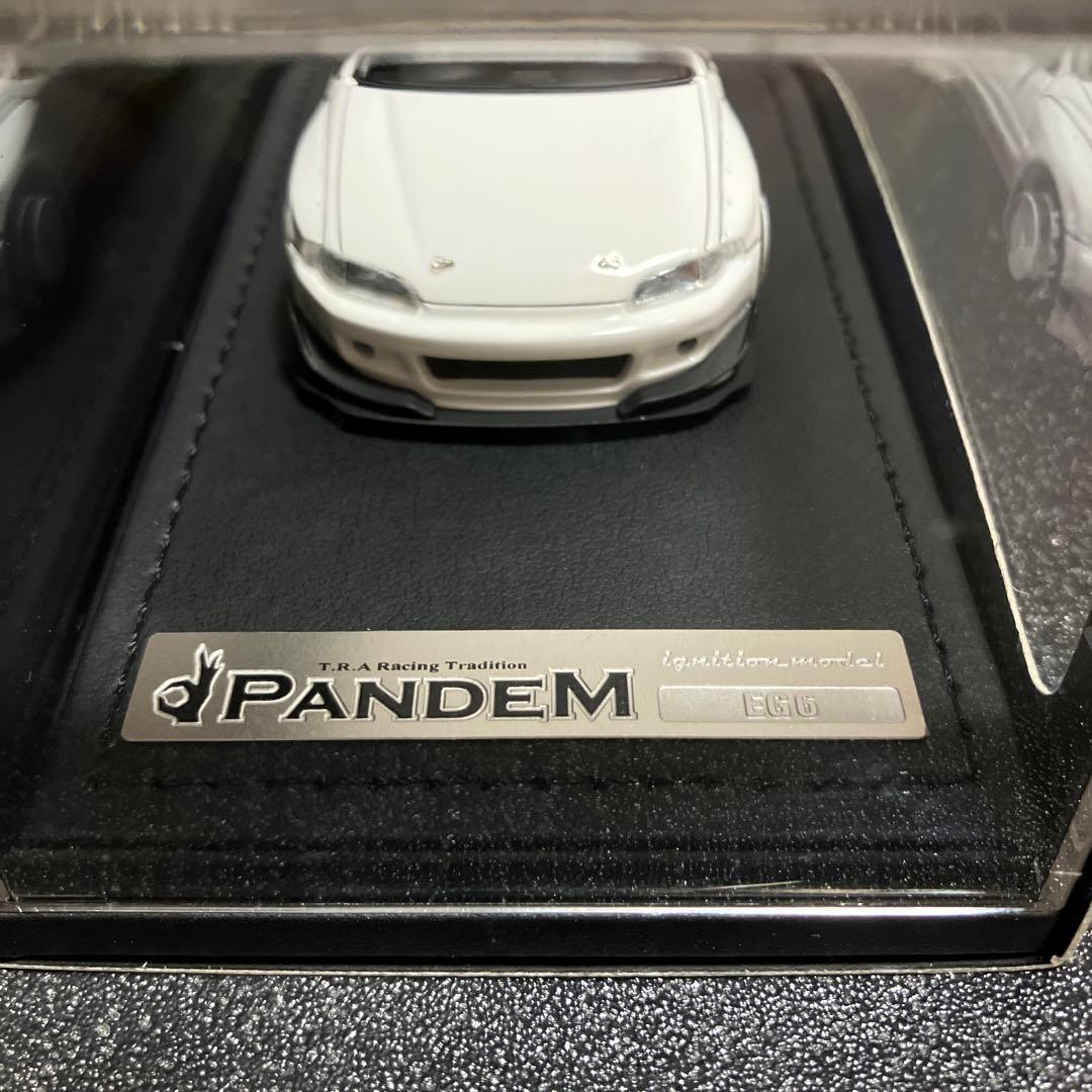ミニカー IG01171 1/43 PANDEM CIVIC EG6(White)
