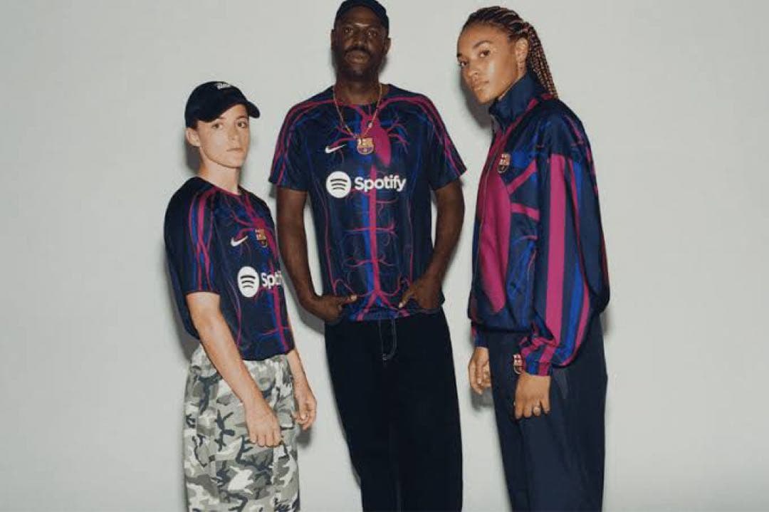 正規新品 FCバルセロナ×PATTA×NIKE サッカーシャツ バルサ ジャージ