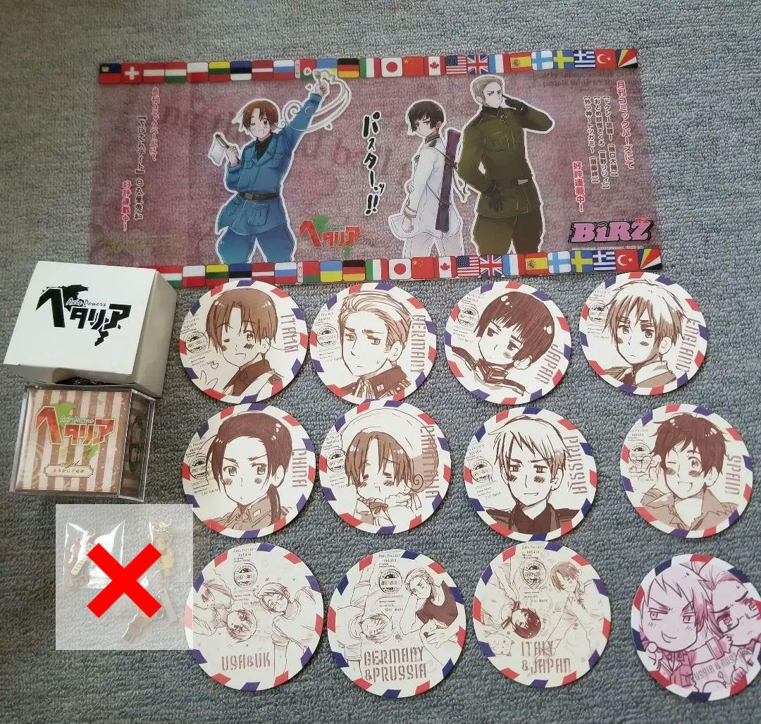 ヘタリア まとめ売り DVD CD トレカ等