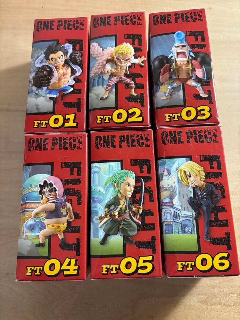 ワンピース フィギュアセット FT01-06