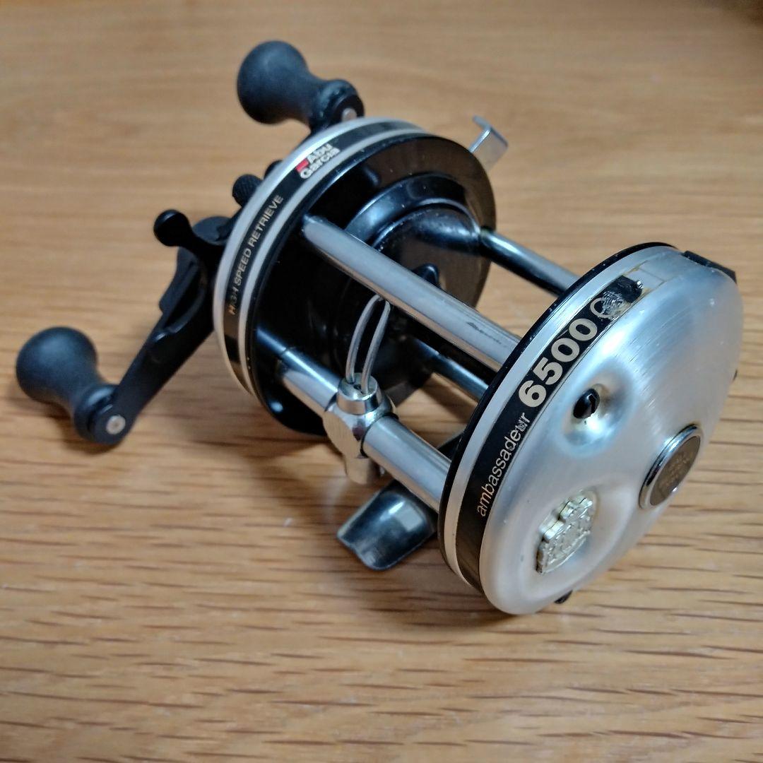 雷魚 ABU アンバサダー 6500C ベイトリール エビスフィッシング