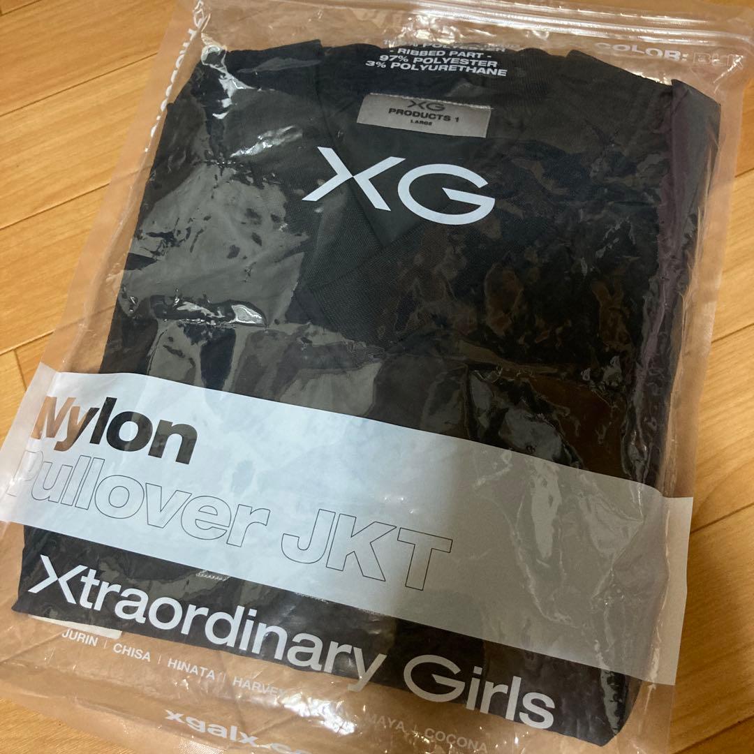 XG Nylon Pullover JKT ブラック　Lサイズ