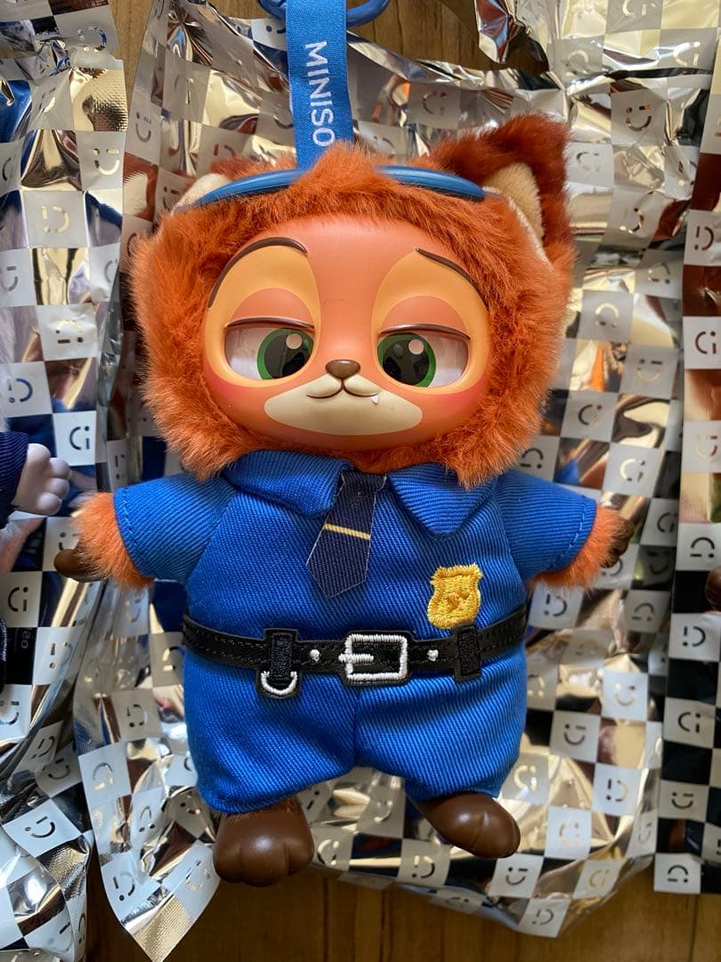 新品　MINISO ズートピア ニック ジュディー ベルウェザー マスコット