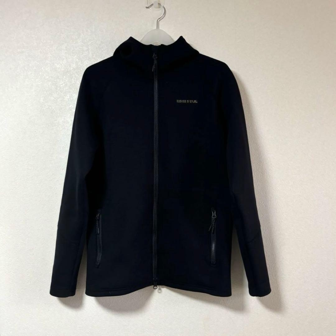 BRIEFING WARM 3D LOGO PARKA ブラック　M