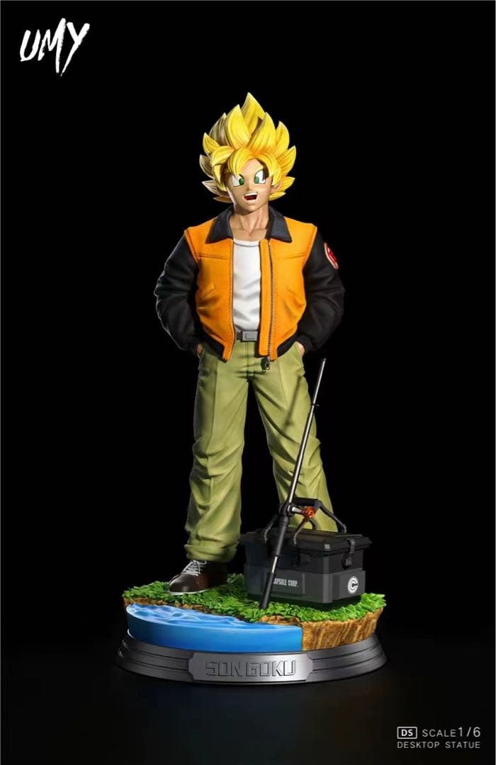 ドラゴンボール 孫悟空 ガレキ ガレージキット スタチューX①①④