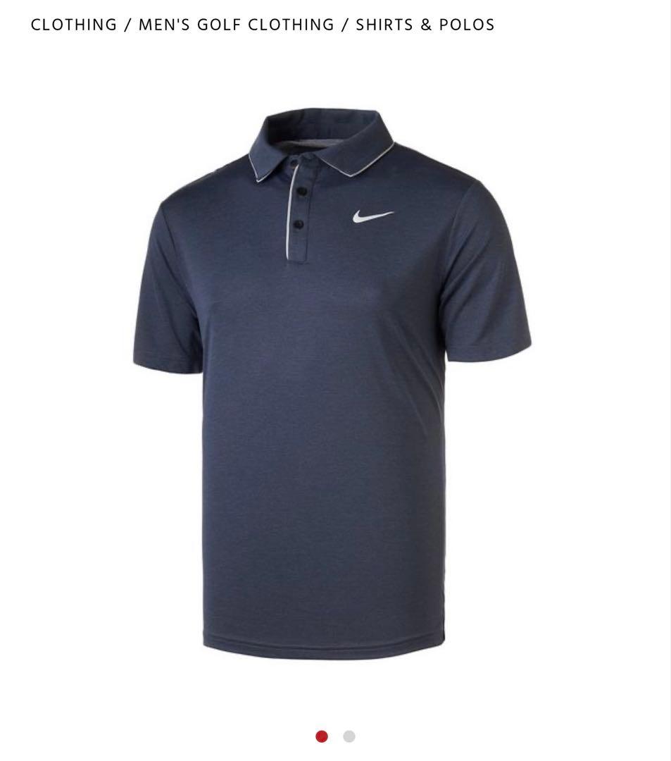 Nike Dri-Fit tour Polo/ ナイキドライフィットポロ紺色