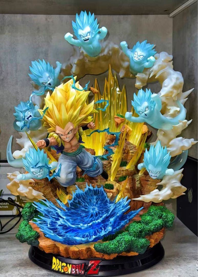 ドラゴンボール ゴテンクス ガレージキット ガレキ スタチュー①①