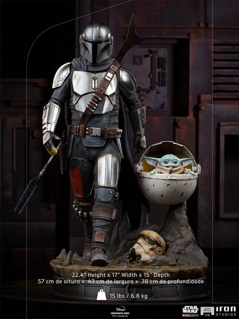 アイアンスタジオ スターウォーズ マンダロリアン 1/4 フィギュア