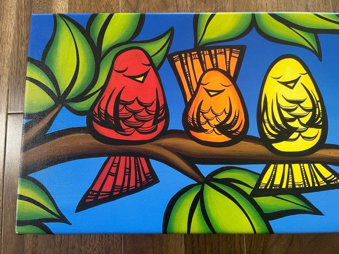 【限定100枚・証明書付】Heather Brown Rainbow Birds
