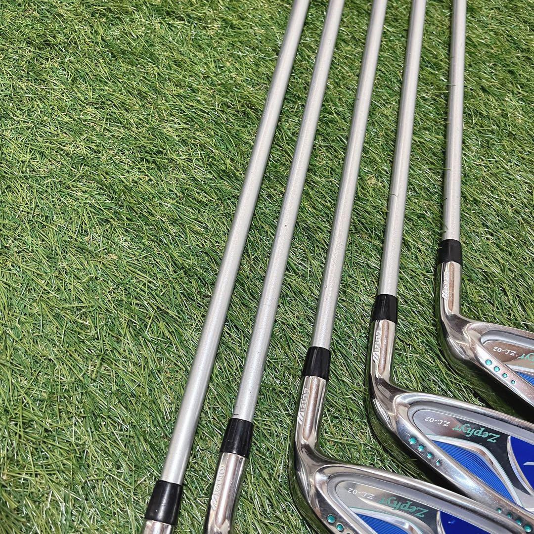 極美品 Mizuno Zephyr ZL-02 レディースゴルフクラブ8本セット