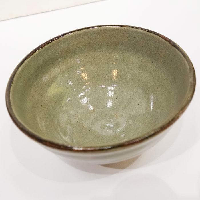 絵唐津 数茶碗 10客 阿漕窯 翠峰在銘 共箱 桐箱 唐津焼 組茶碗 10枚入り