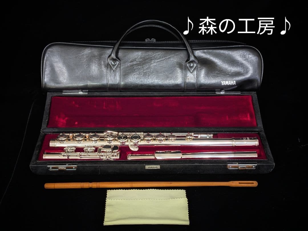 中古フルート専門店‼️部活応援‼️リップ銀製 ヤマハフルートYFL351 Eメカ