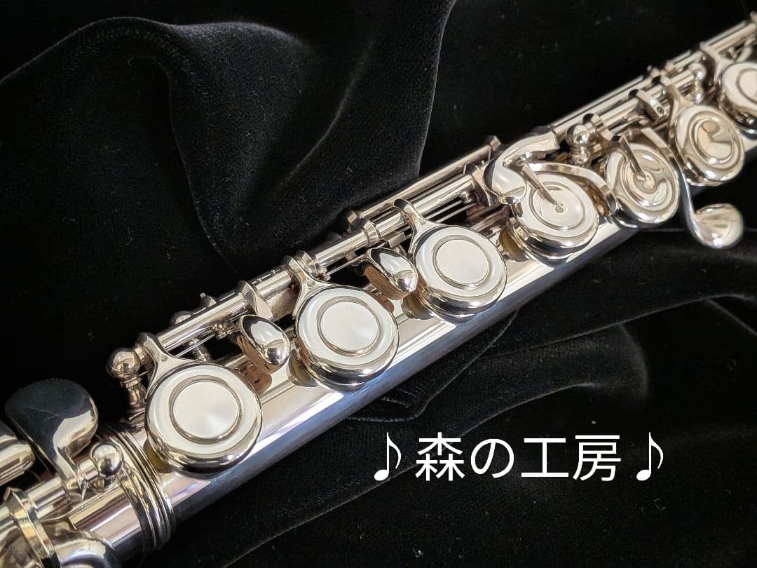 中古フルート専門店‼️部活応援‼️リップ銀製 ヤマハフルートYFL351 Eメカ