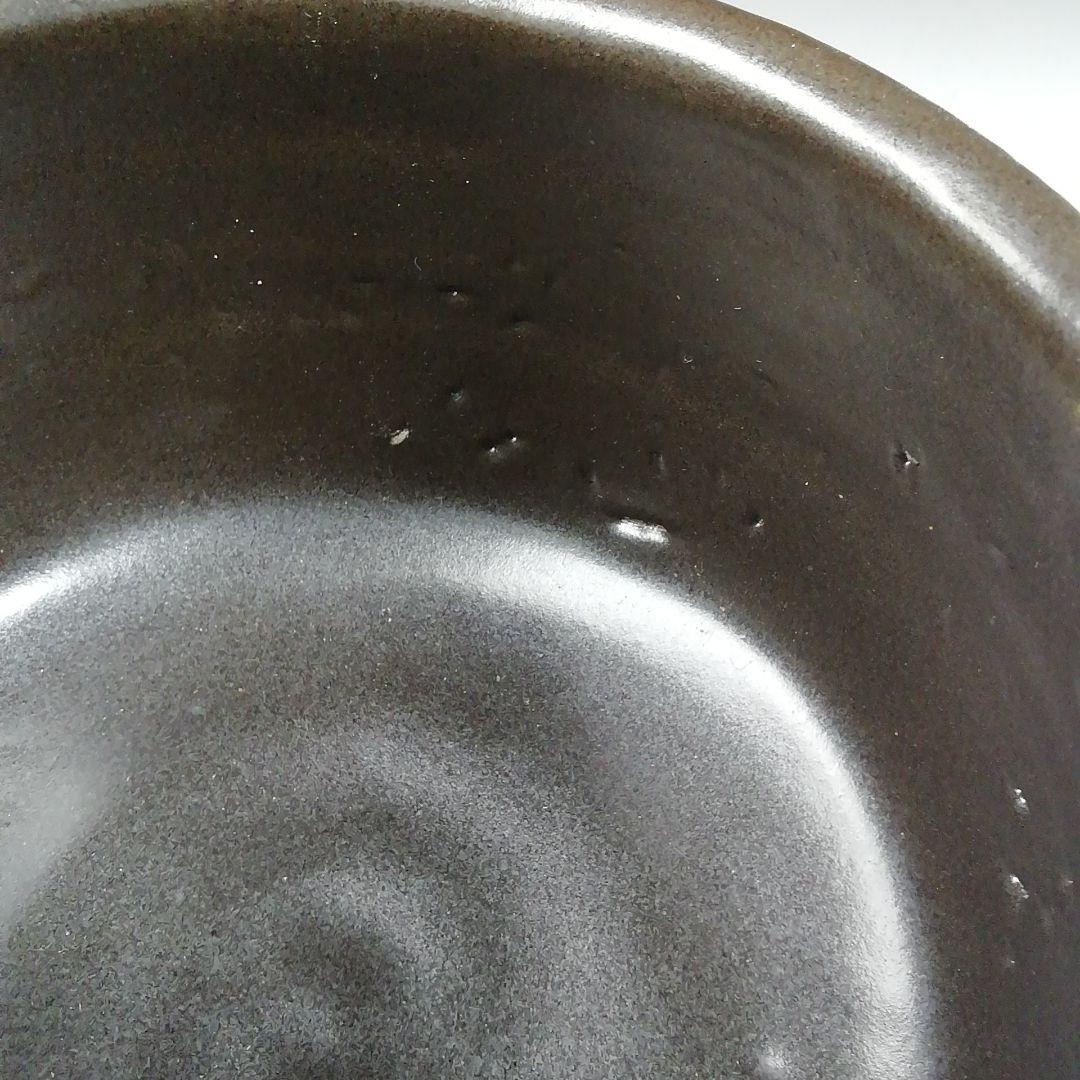Ｗ１８　茶碗　『作山焼』『小池斉 造』　共箱　抹茶碗　茶道具