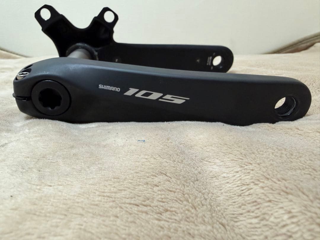 Shimano 105 クランクアーム ブラック 160mm