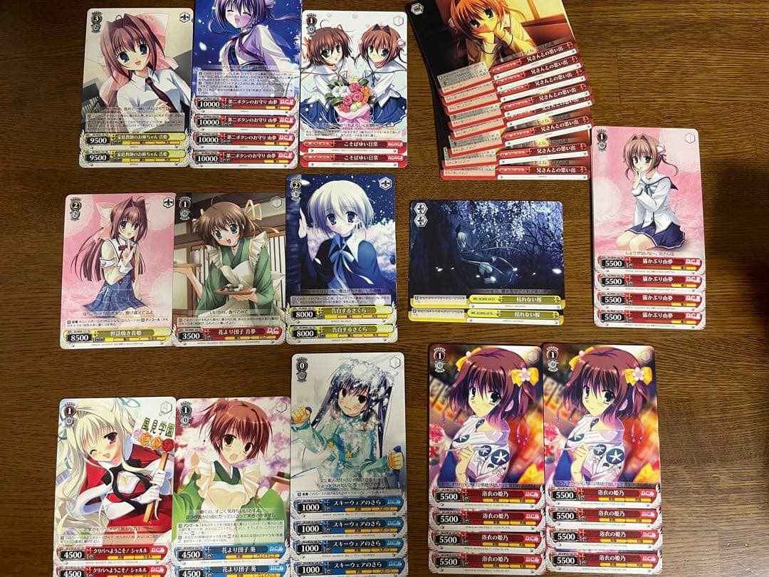 チ*中様 【全売り】D.C.シリーズ デッキ3種、スリーブ、PR等100cm分、