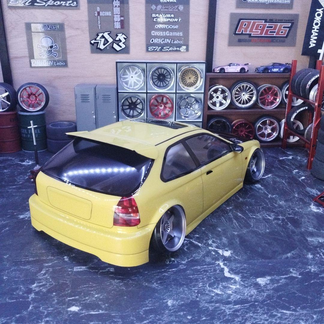 未走行ABCホビーホンダ シビックEK 1/10