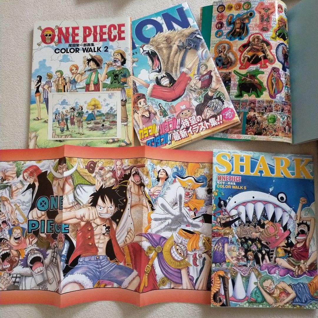 ONE PIECEコミック COLOR WALK ジャンプ切抜き他 初版多数