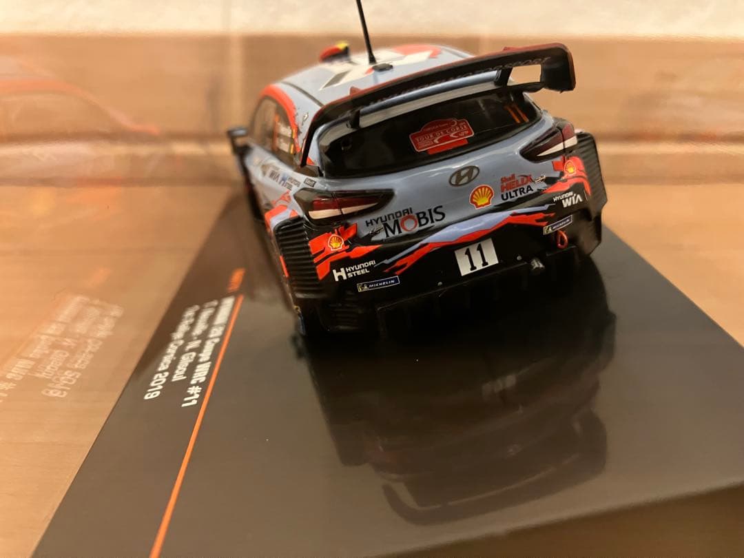 【ヌービル直筆サイン入り】イクソ 1/43 ヒョンデ i20クーペ WRC