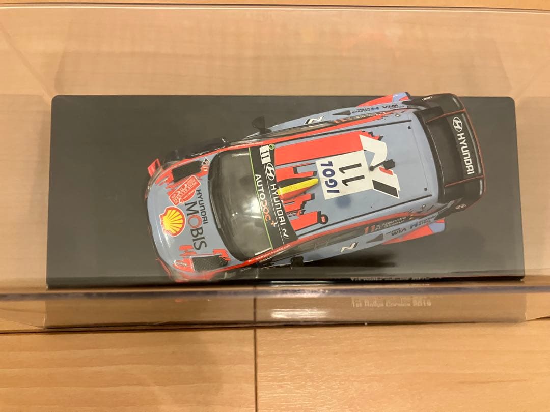 【ヌービル直筆サイン入り】イクソ 1/43 ヒョンデ i20クーペ WRC