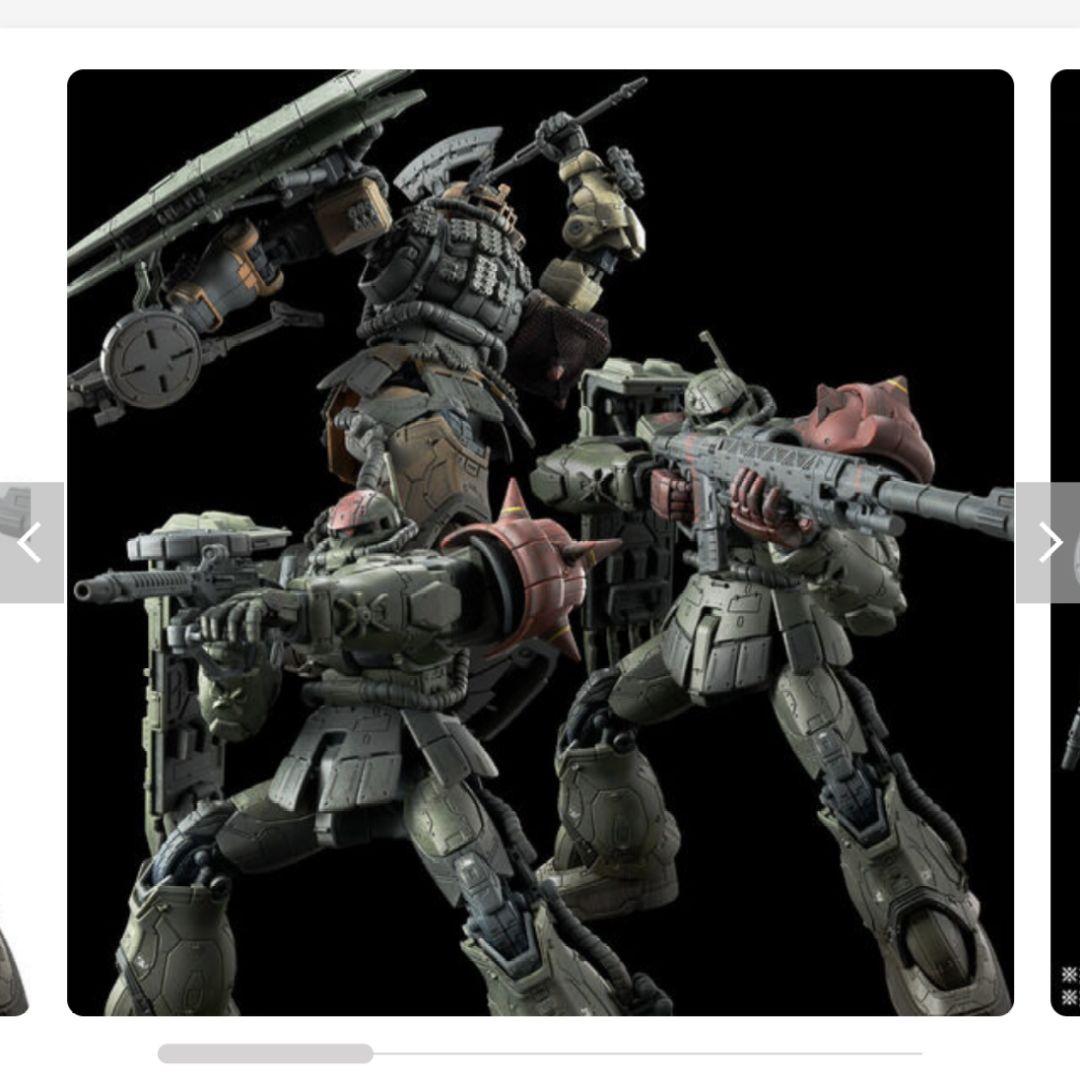 【ガンプラ】復讐のレクイエム ザクII ガンプラ３点まとめ売り新品・未組立