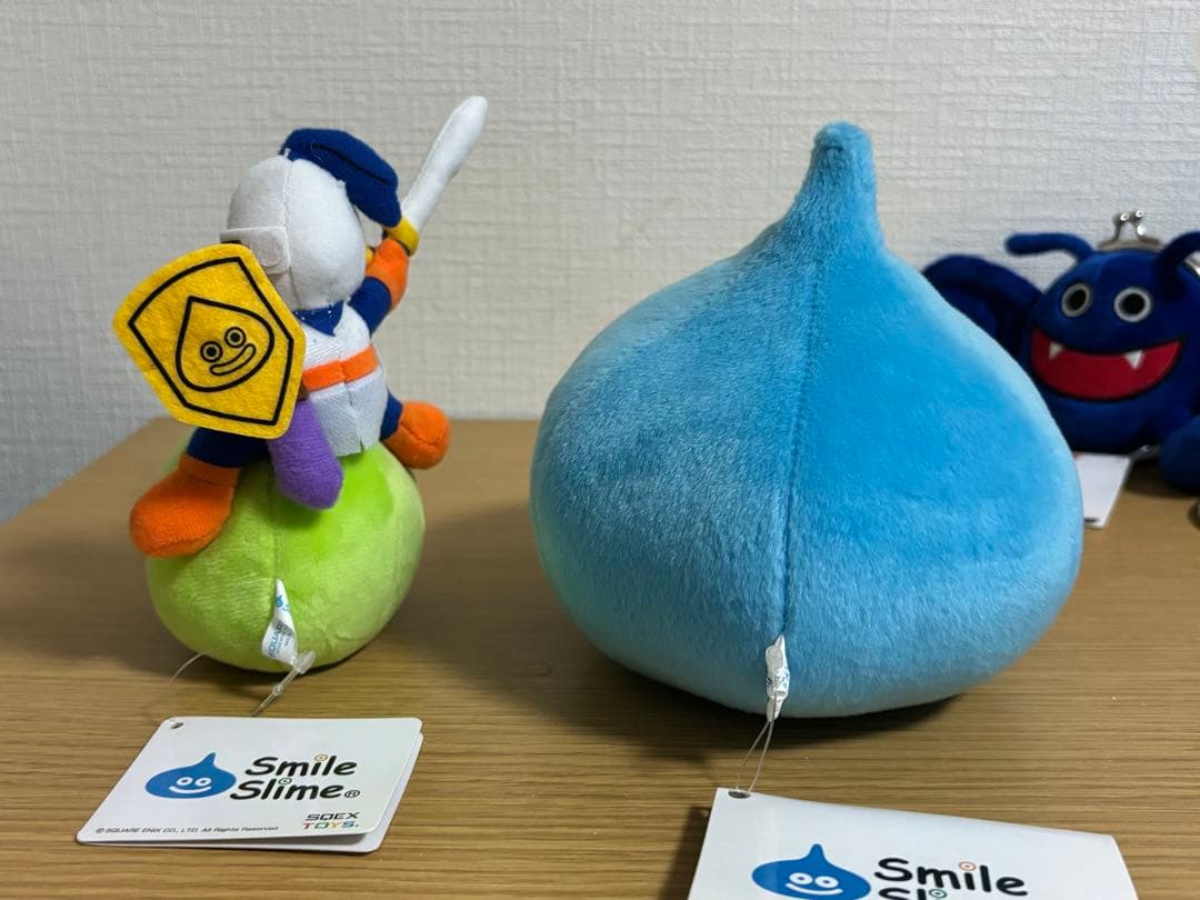 ドラゴンクエスト　スマイルスライム　ぬいぐるみ　がまぐち等　7点