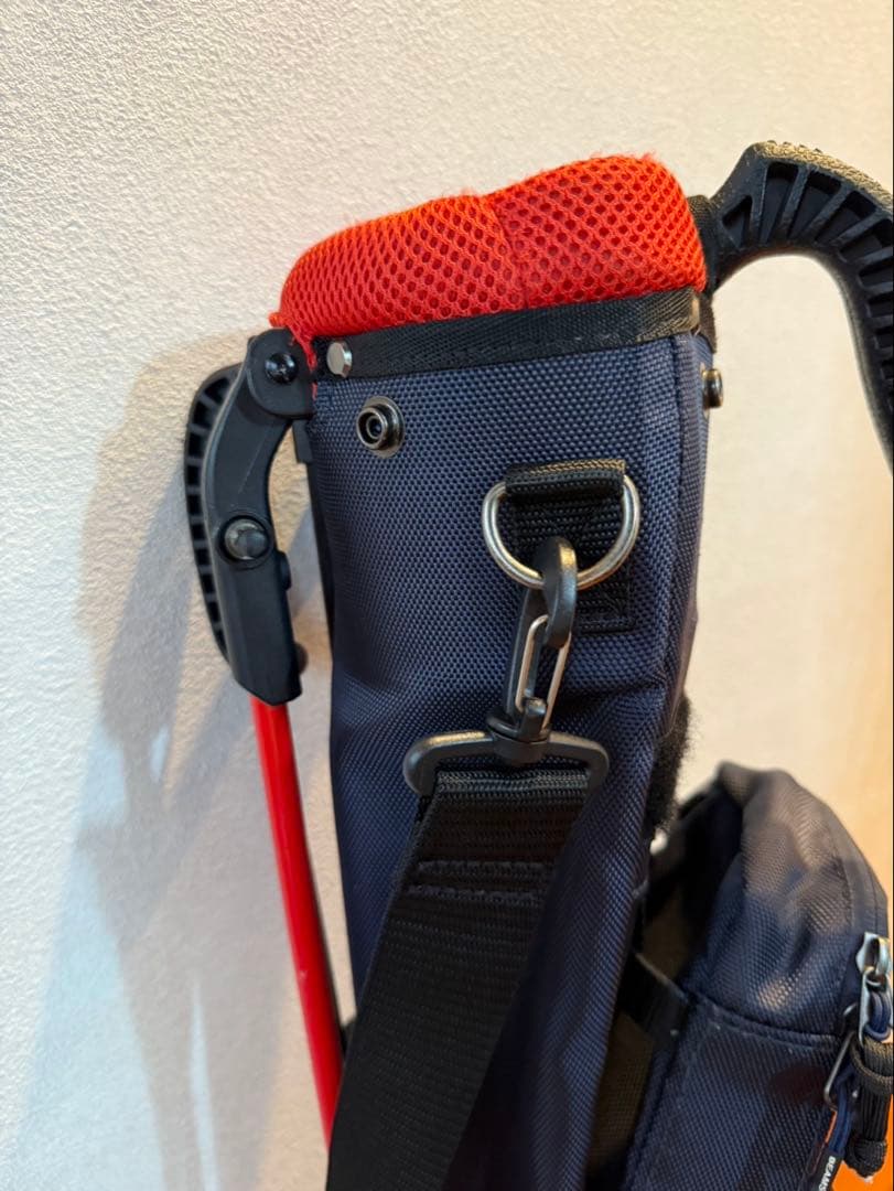 BEAMS GOLF スタンドバッグ ネイビー セルフスタンド