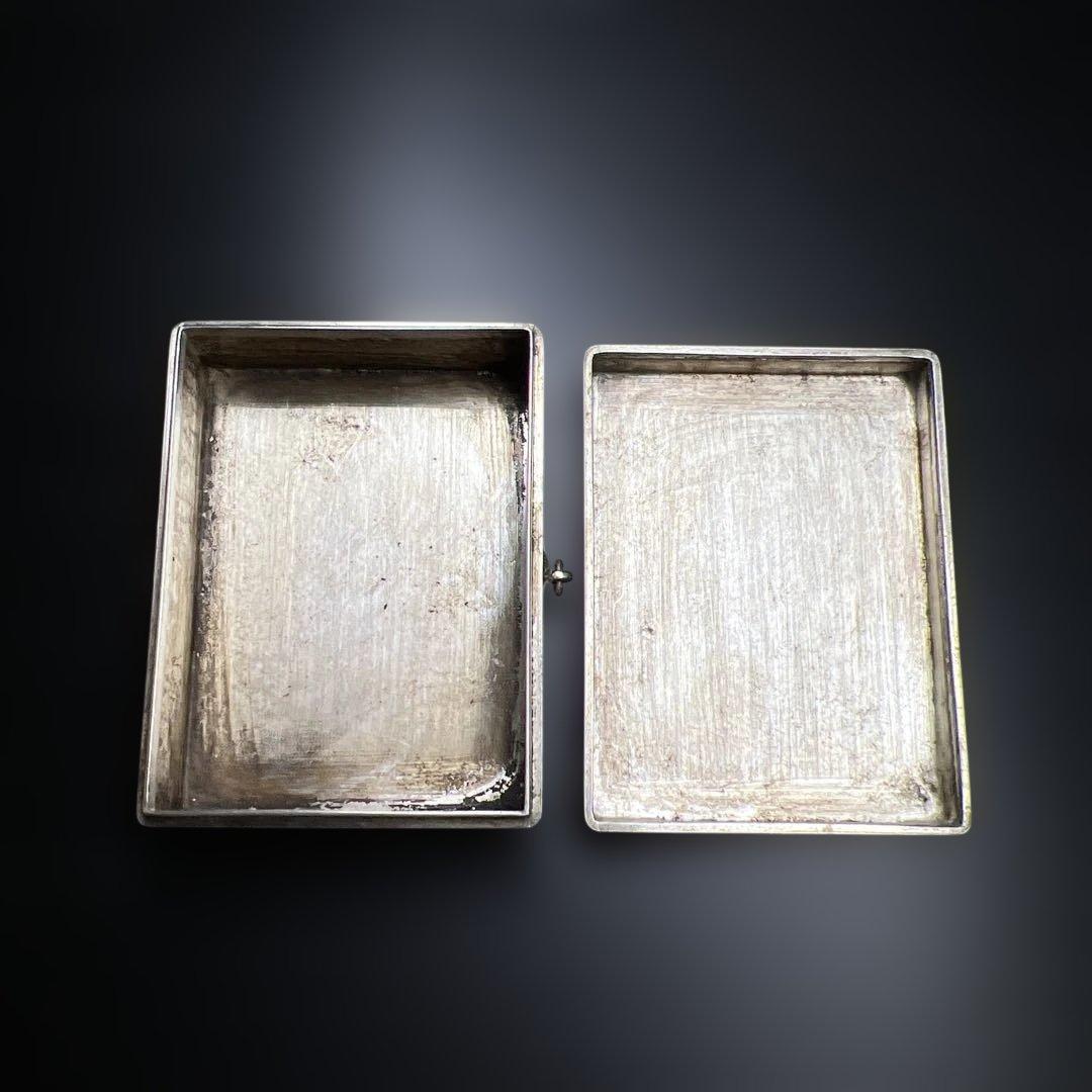 天皇御下賜品　純銀十四葉菊紋ボンボニエール　54g 東Y7-1027☆1F