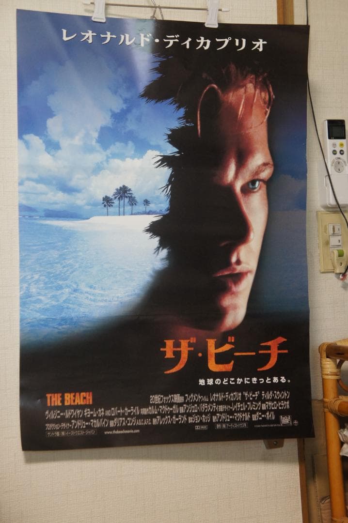 映画 ”ザ・ビーチ”のポスター 2種のセット 新品未使用のものです！