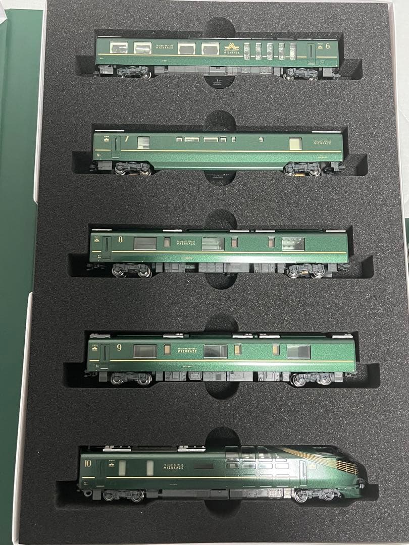 KATO 室内灯込み TWILIGHT EXPRESS 瑞風 10両セット