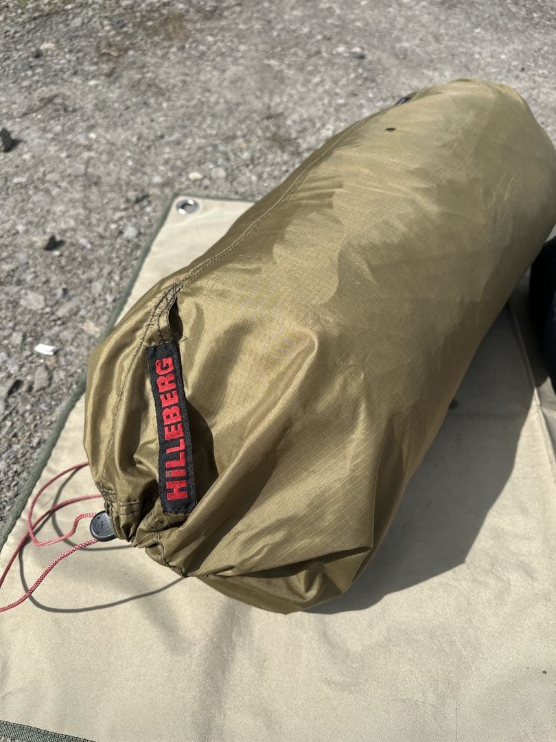 ヒルバーグHILLEBERG ナロ4GT フットプリント　セット