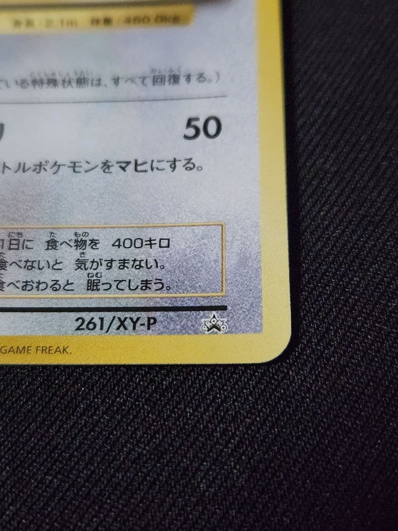n*y様 カビゴン ポケモンパン プロモ PROMO XYシリーズ