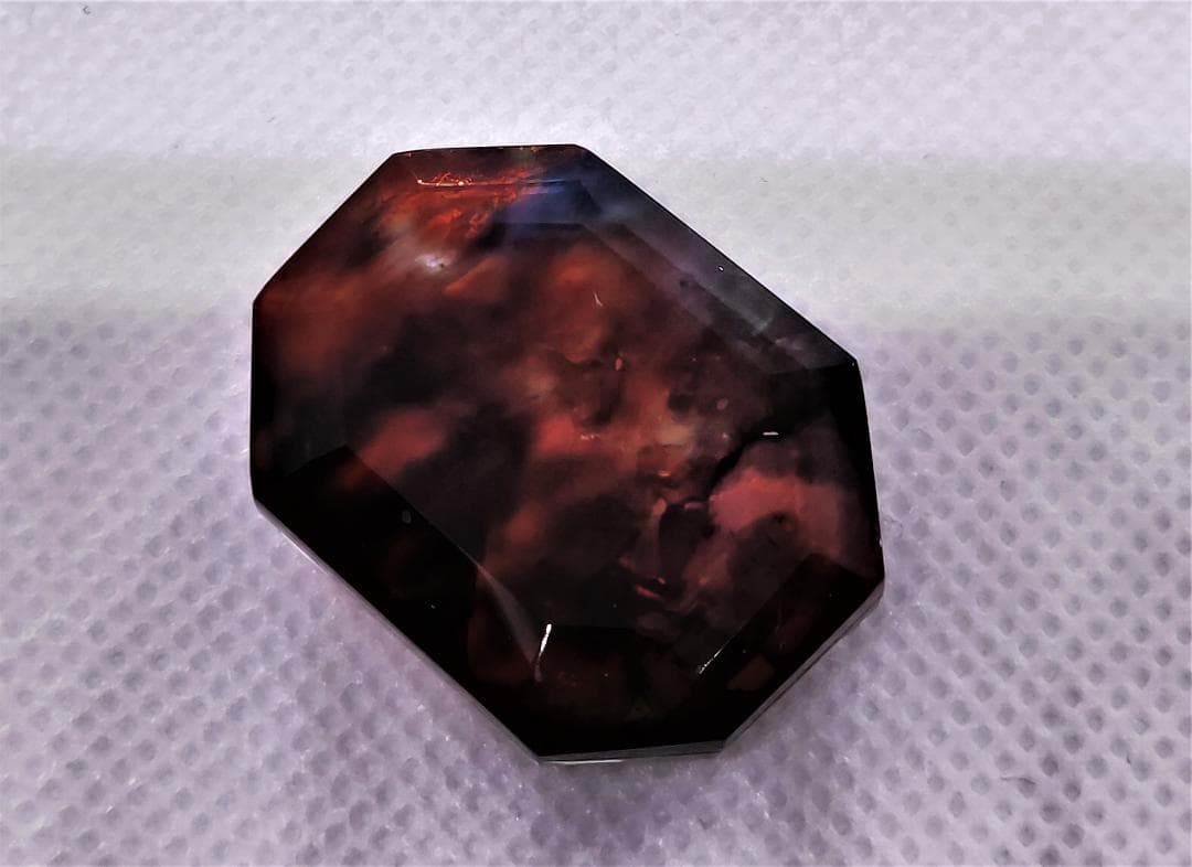 アンモライト 45.40Ct 証明証付 オパール アンモナイト パワーストーン