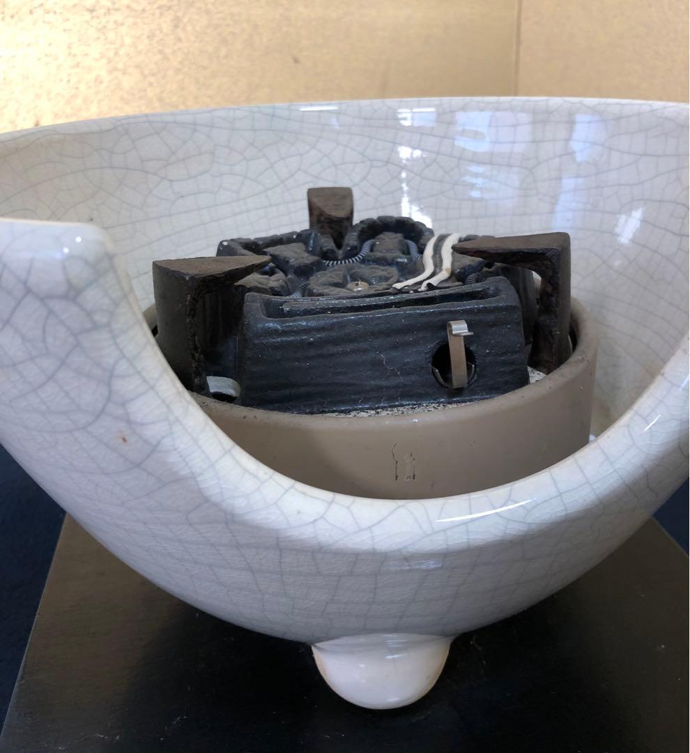 《R》茶道具 野々田式 風炉型電熱器 さつま 敷板一体型 元箱 ① 1f