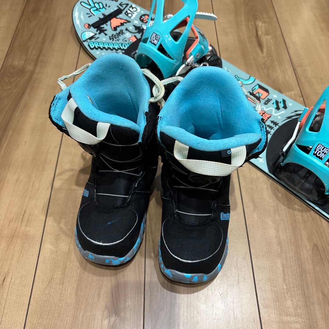 BURTON kidsスノーボード ４点SET