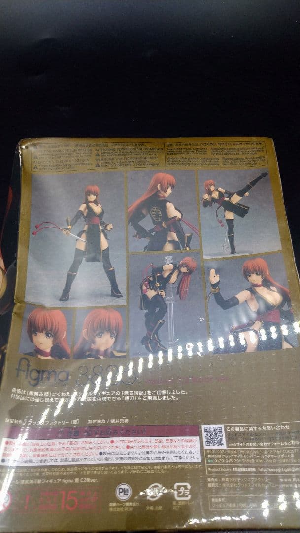 figma DEAD OR ALIVE 霞 C2黒ver 382ｂ