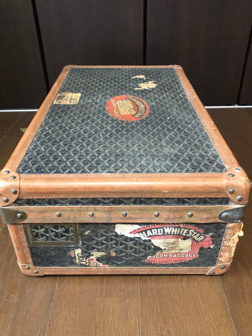 【希少】ゴヤールヴィンテージトランクケース1930年代 GOYARD