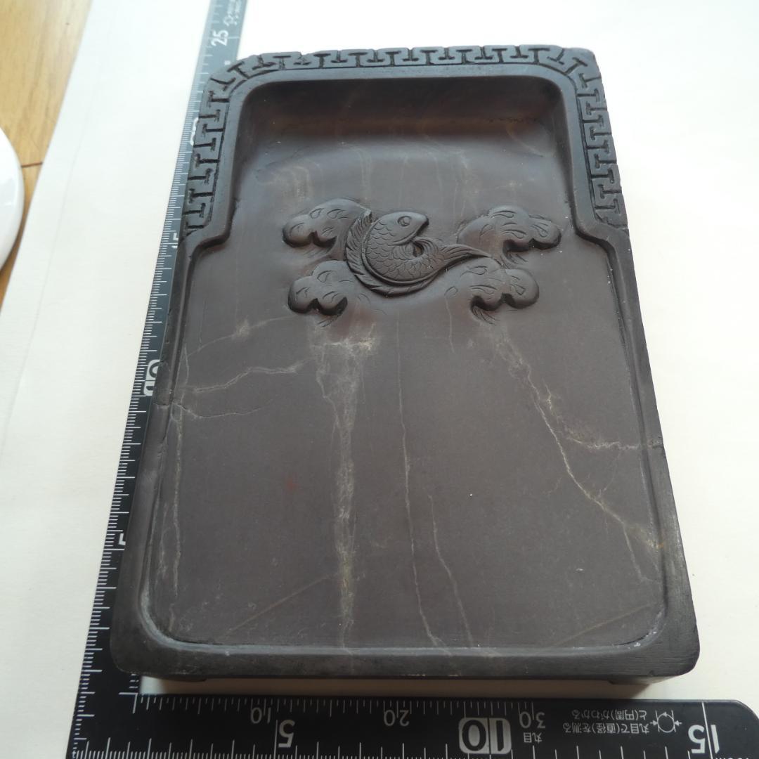 書道 硯 端渓硯 ５㉛ 大硯 古硯
