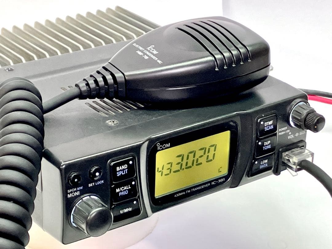 アイコム IC-381D 30w アマチュア無線機　アマチュア無線