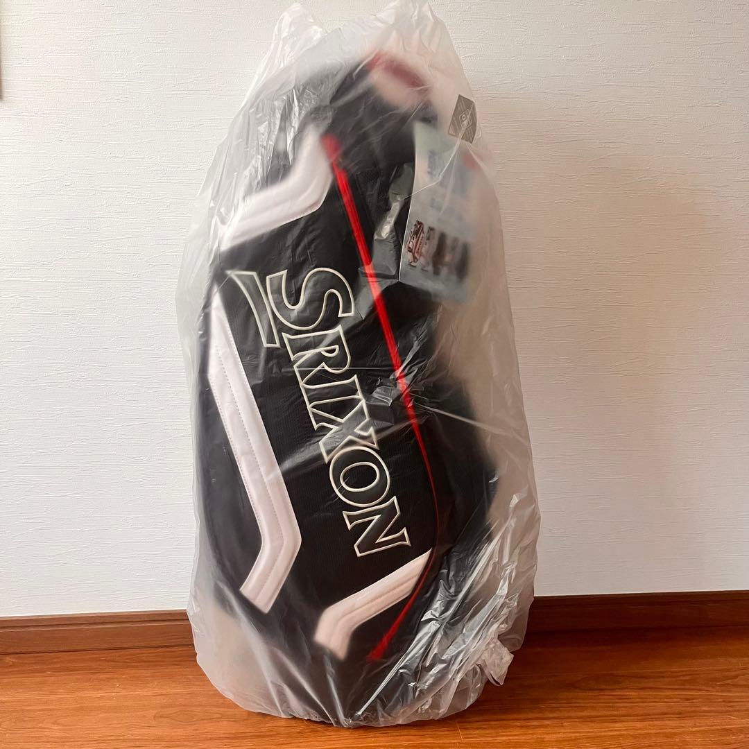 DUNLOP SRIXON 軽量キャディバッグ ブラック/ホワイト/レッド