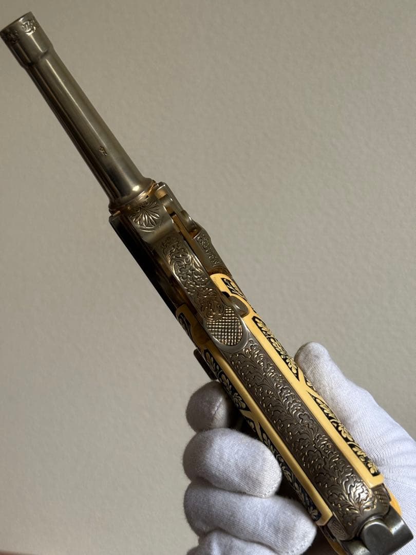 マルシン ACG ゴールド ルガー P08 ゲーリングルガー 金属 モデルガン