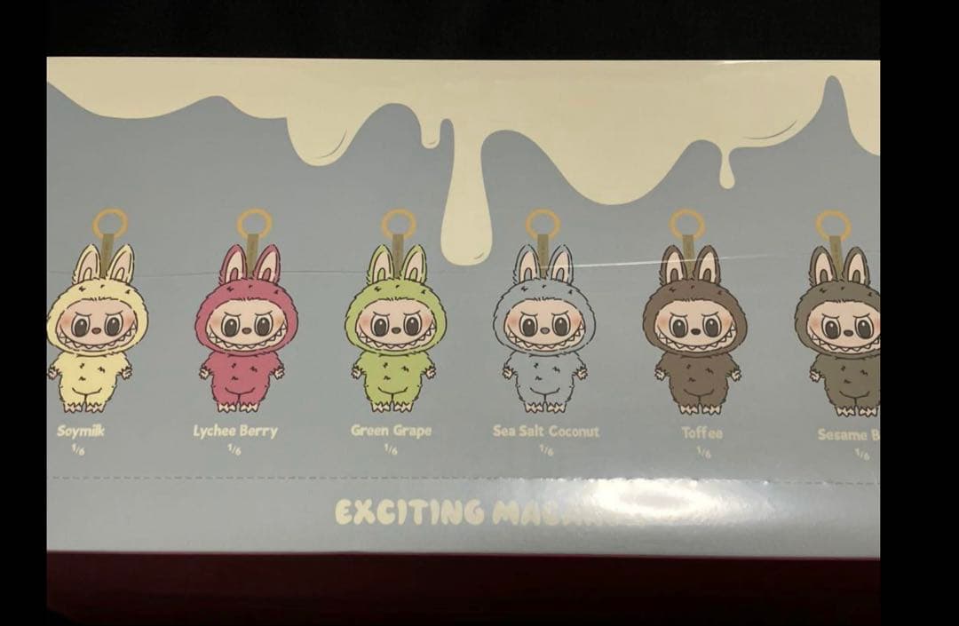 exciting macaron マカロン ラブブ アソート ポップマート正規品