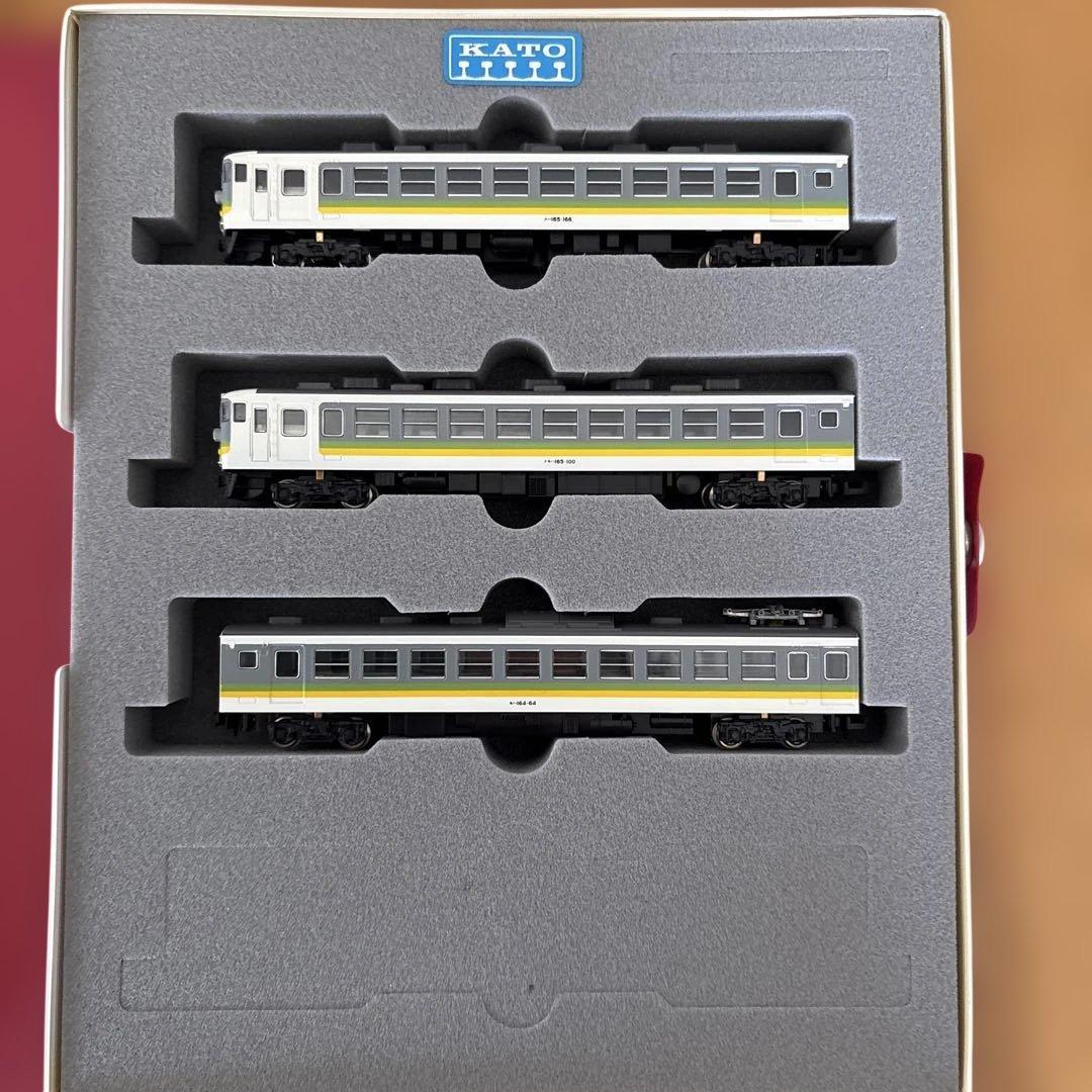 【希少】KATO 10-309 165系直流電車 ムーンライト 新標準色3両④