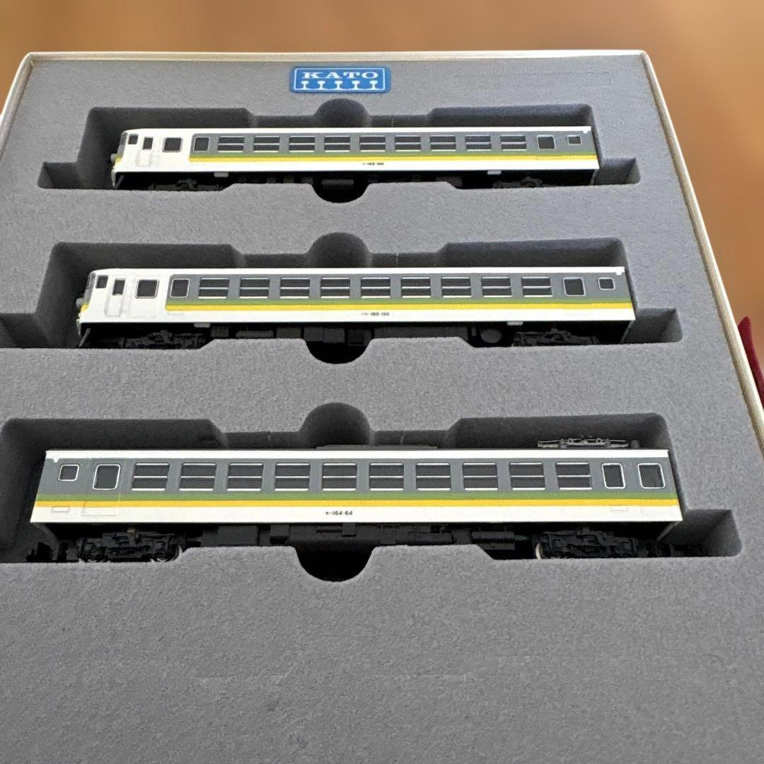 【希少】KATO 10-309 165系直流電車 ムーンライト 新標準色3両④