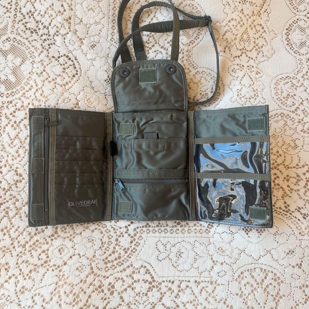 ヘッドポーター　PORTER　トラベルケース　ナビゲーターバッグ カーキ