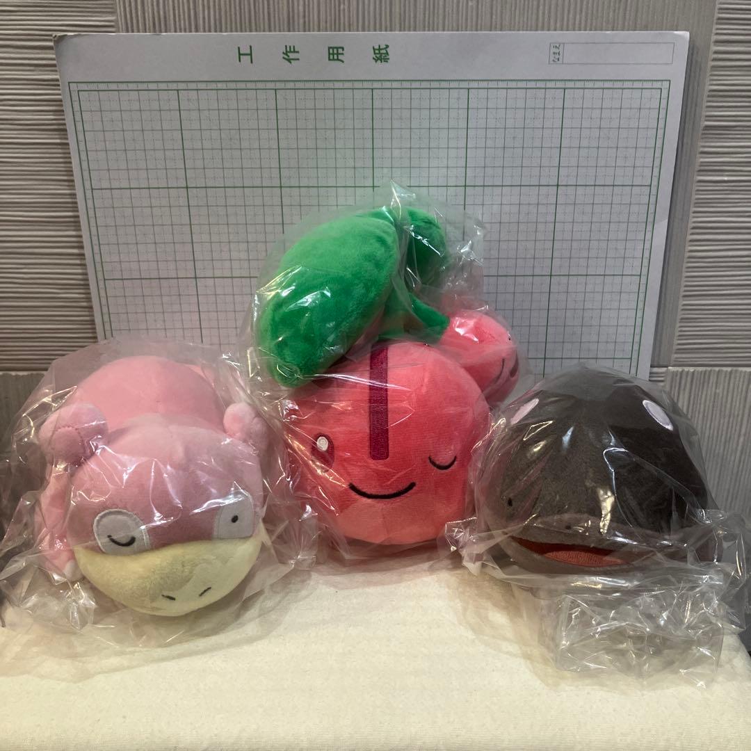 BANDAI＊ポケットモンスター・ポケピースぬいぐるみ８種まとめセット
