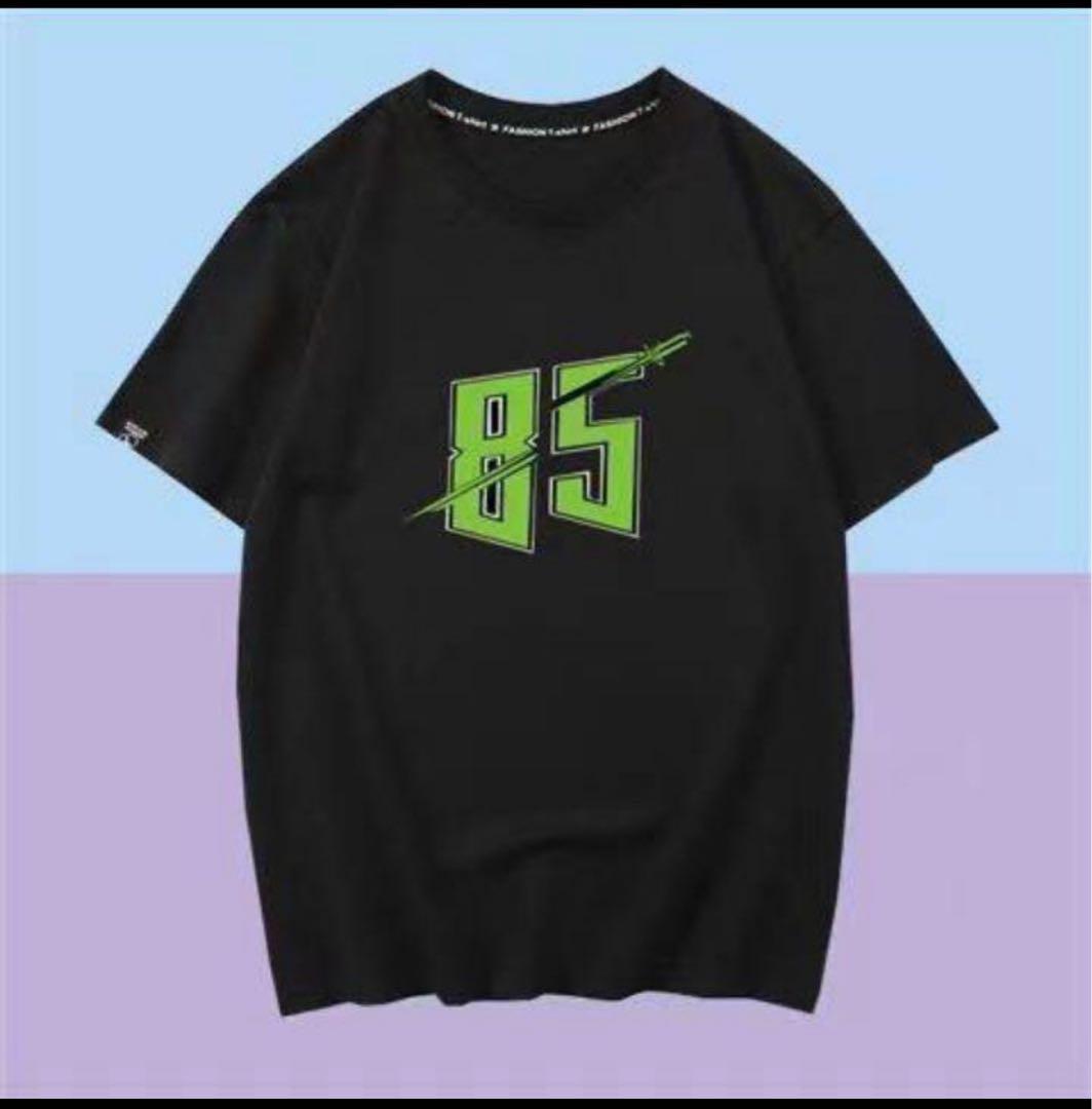王一博 85デザインTシャツ半袖綿100オートバイTシャツ
