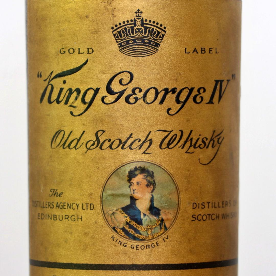 古酒　King e Ⅳ　スコッチ ウイスキー　GOLD LABEL
